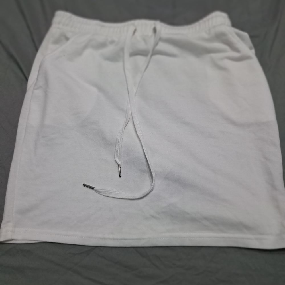 White skirt